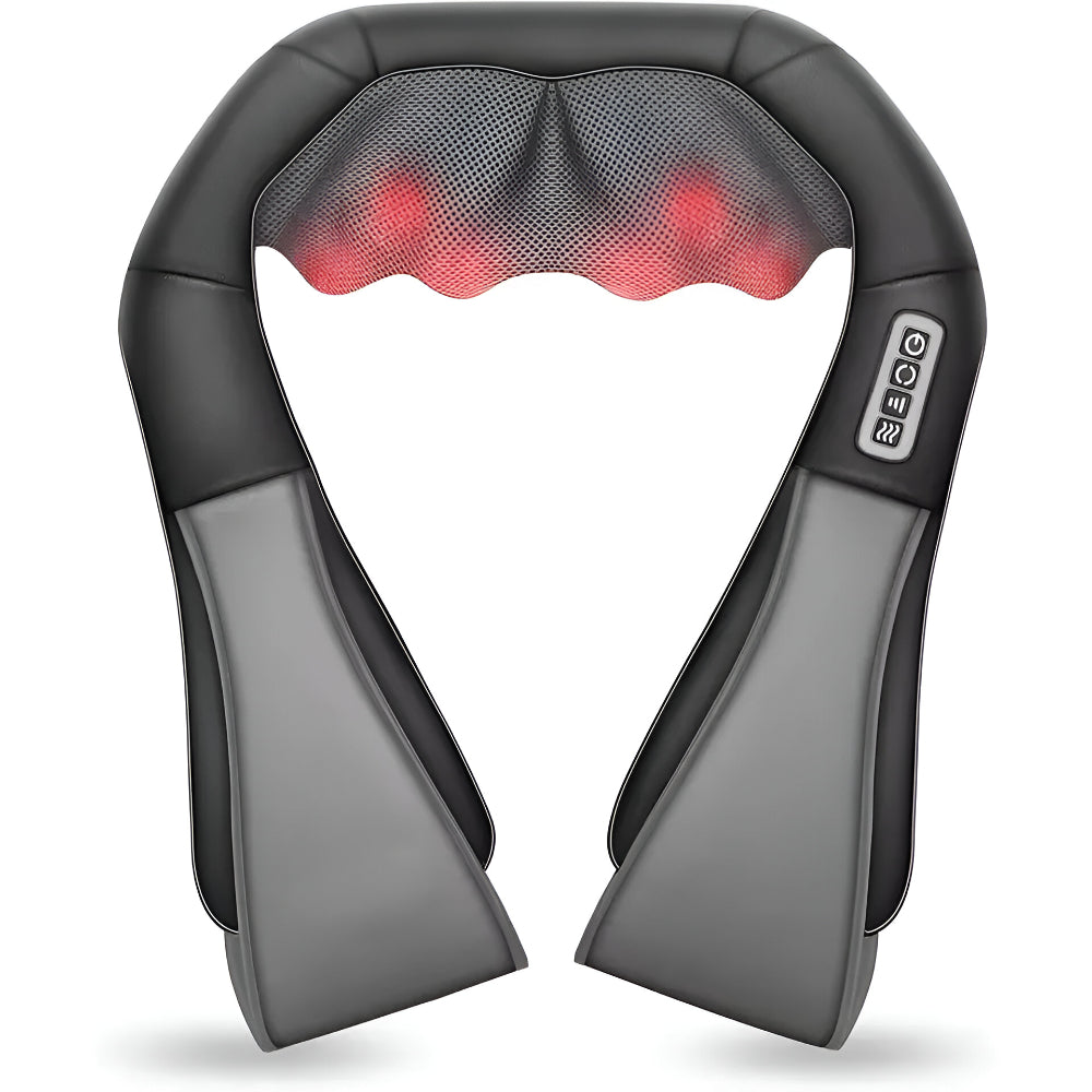 Massageador de Pescoço Shiatsu Elétrico para Uso Doméstico e Veicular