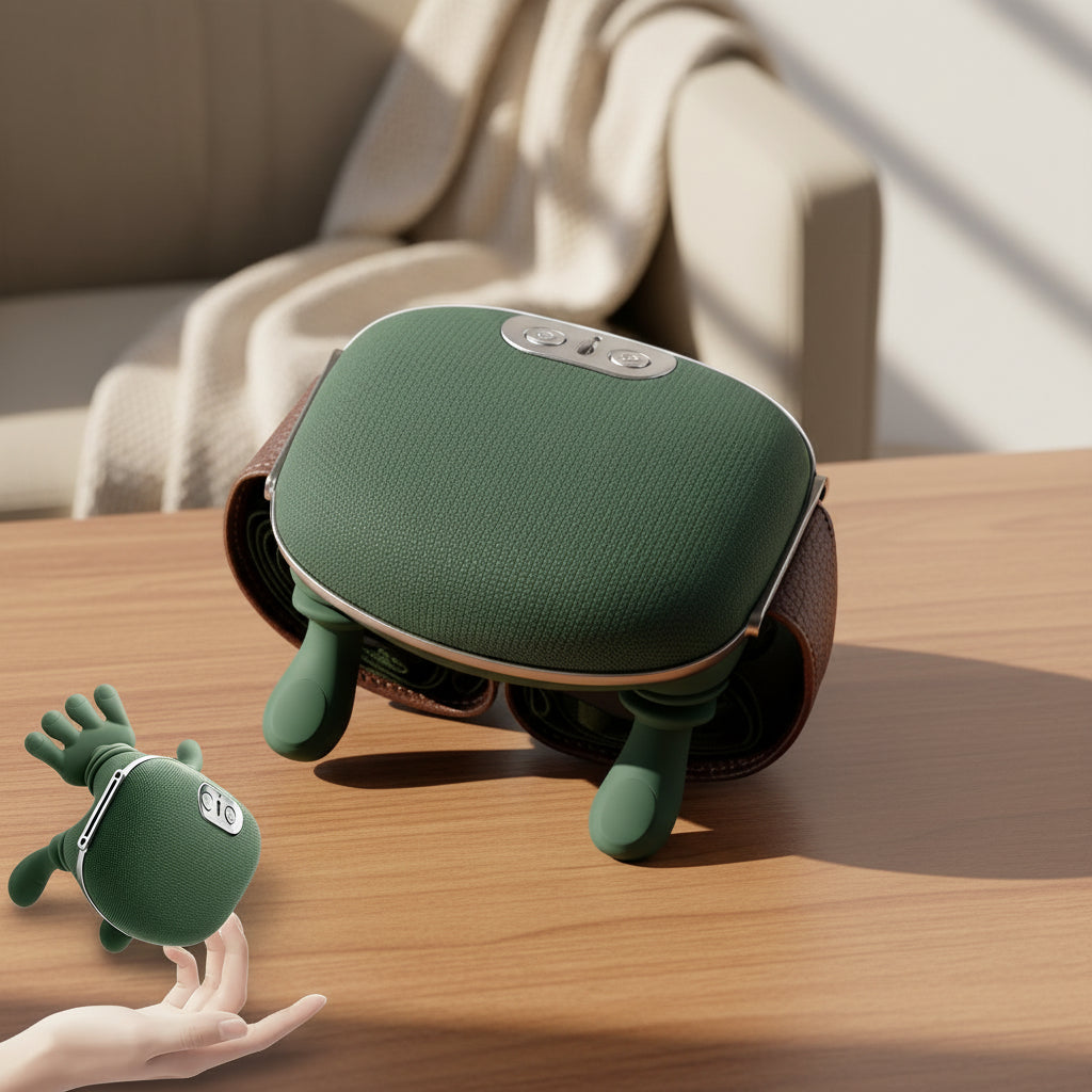 Massageador de Pescoço Portátil Elétrico para Relaxamento Profundo de Ombros