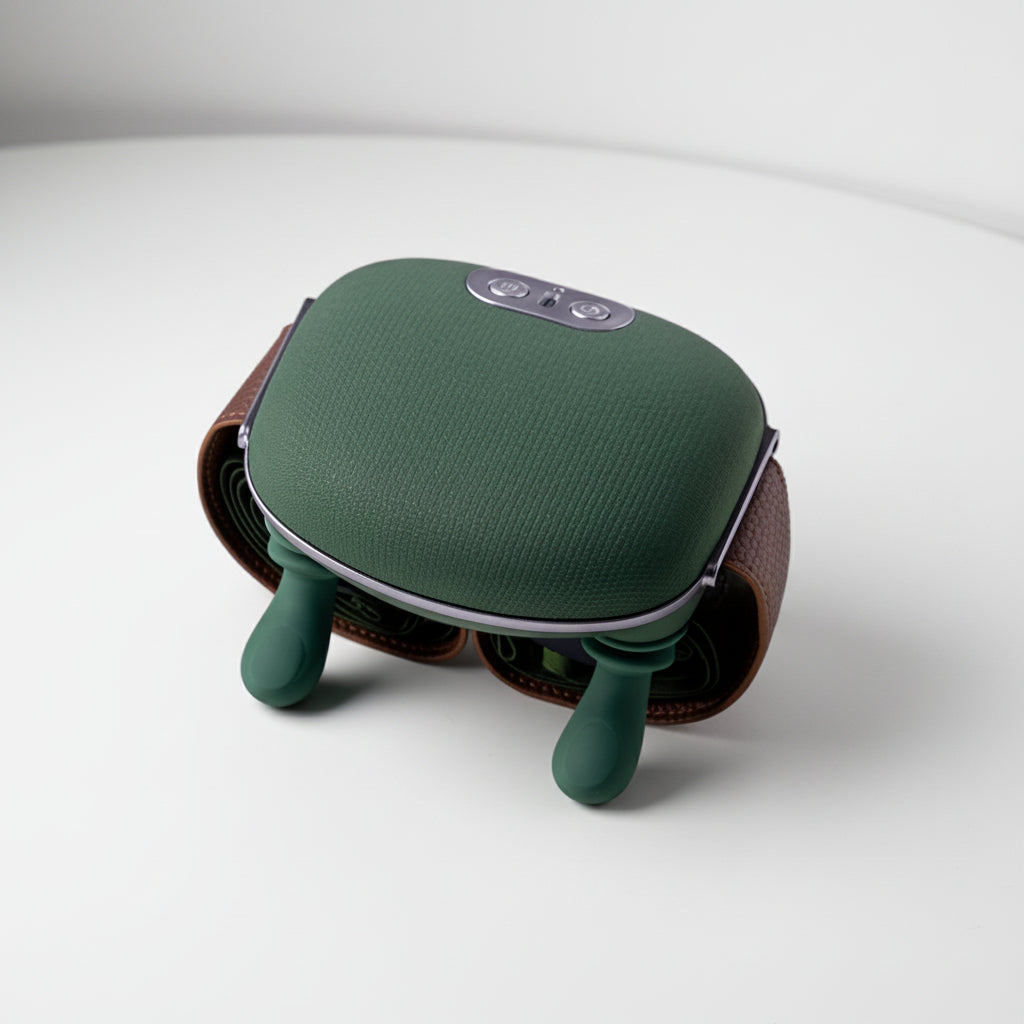 Massageador de Pescoço Portátil Elétrico para Relaxamento Profundo de Ombros