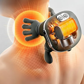 Massageador de Pescoço Portátil Elétrico para Relaxamento Profundo de Ombros