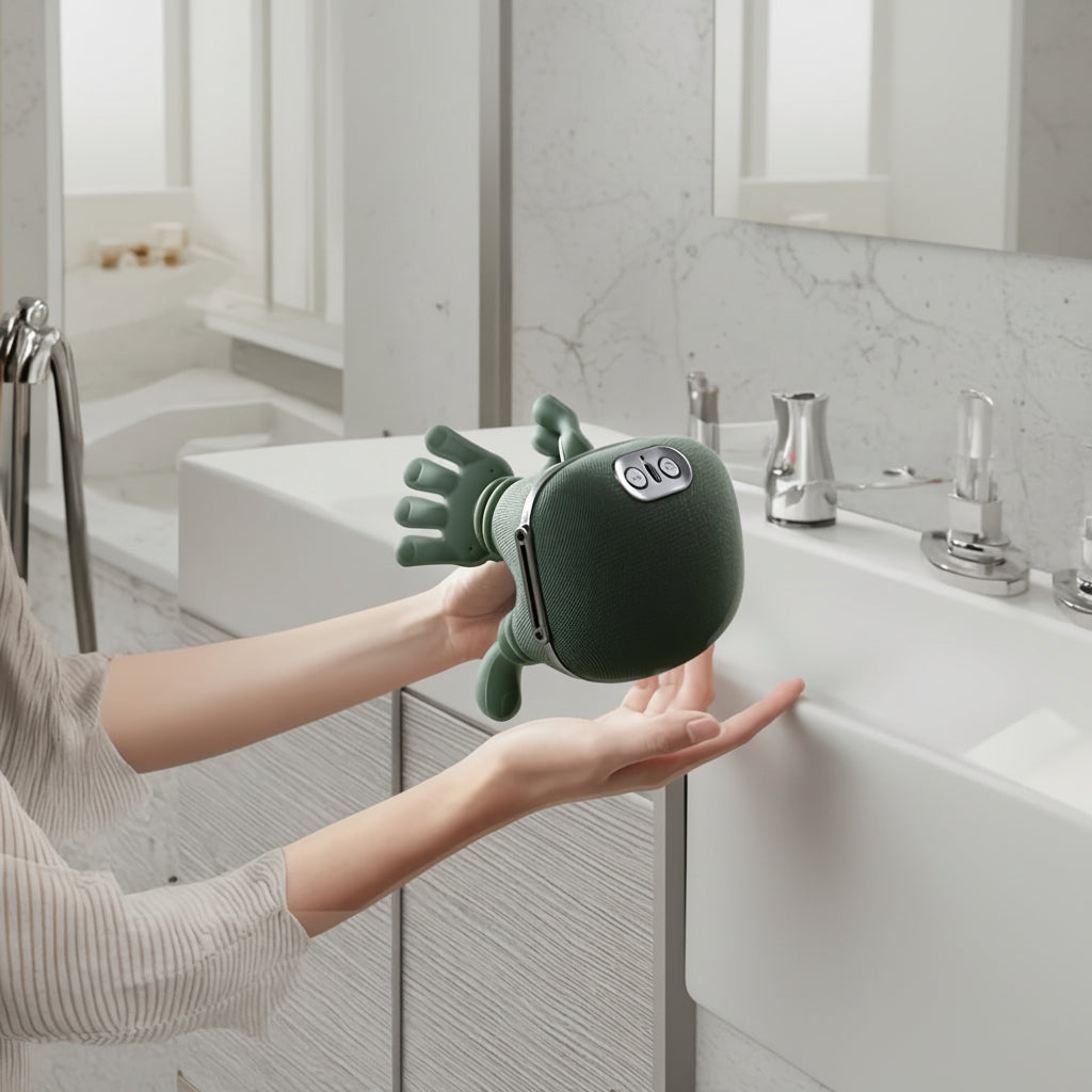 Massageador de Pescoço Portátil Elétrico para Relaxamento Profundo de Ombros