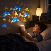 Projetor de Luz Noturna Luminária Oceano Giratória