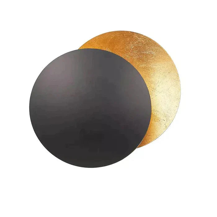 Solar Eclipse LED Wall Sconce – Modern Round Wall Light