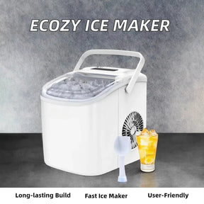 Nugget Ice Maker Countertop Portable Compact Machine