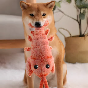 Brinquedo Interativo para Cães Lagosta de Pelúcia