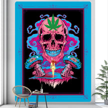 Tapeçaria Decorativa de Parede com Tema Viking