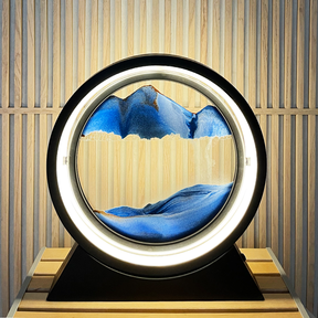 Ocean Quicksand Lamp – 3D moving quicksand sand art – 12 inch – image 3