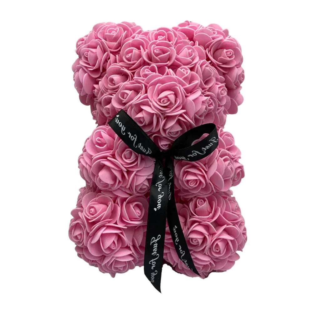 Roses teddy bear