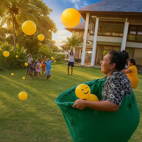 Jogo ao Ar Livre Giant Pants – Conjunto de Bolas Pula-Pula e Diversão para Festa em Família