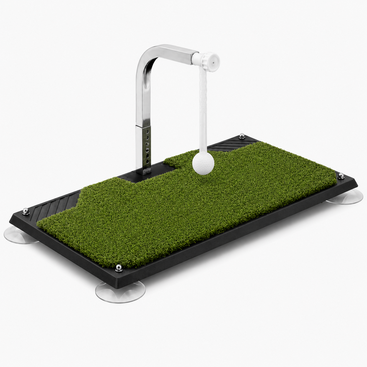 Treinador de Swing de Golfe para Uso Externo Auxiliar de Batida Portátil e Dobrável