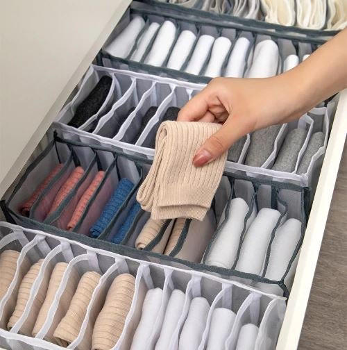 Caixas Organizadoras para Roupas Íntimas
