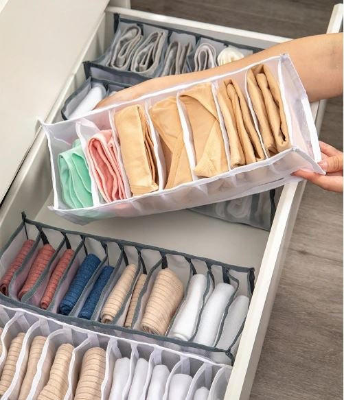 Caixas Organizadoras para Roupas Íntimas