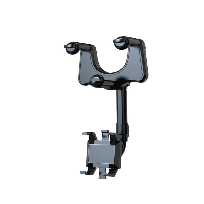 Suporte de Celular para Retrovisor de Carro Multifuncional com Rotação 360°