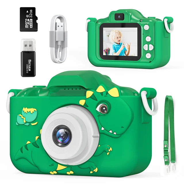 Câmera Infantil Digital Com Cartão de 32GB