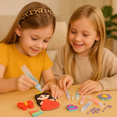 Kit de Artesanato Infantil de Pintura com Miçangas Conjunto de Atividades Criativas