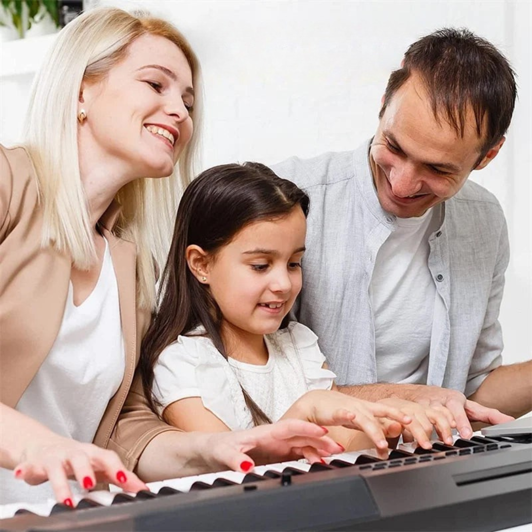 Adesivos de Silicone para Teclado de Piano Etiquetas de Notas Aprendizado de Teclas
