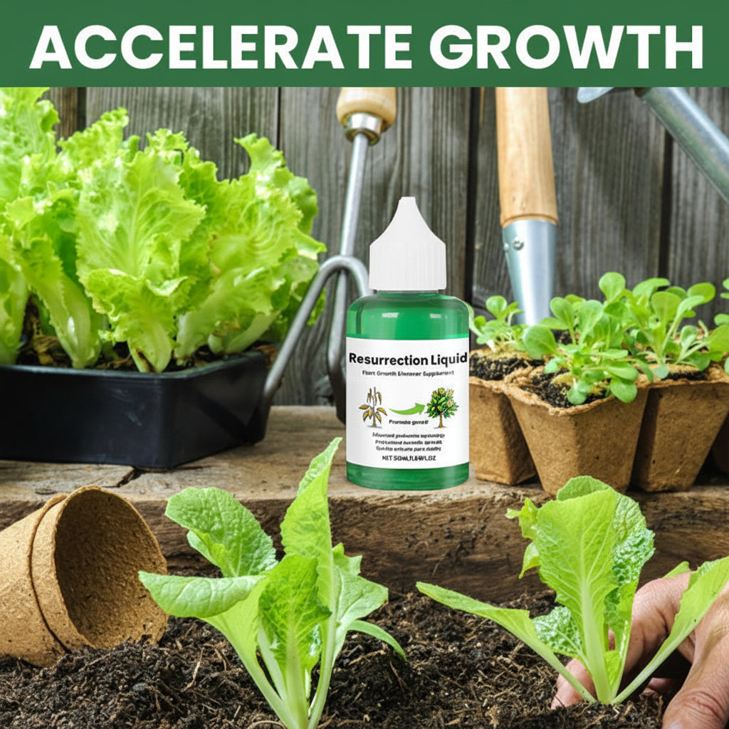 Fertilizante Líquido Orgânico para Plantas, Impulsionador de Crescimento, Jardins Saudáveis