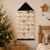 Design de Tecido para Calendário de Contagem Regressiva de Natal Personalizado