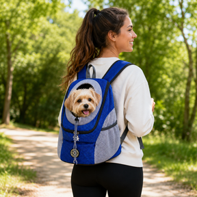 Mochila de Transporte para Cães, Design Prático para Viagens