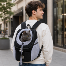 Mochila de Transporte para Cães, Design Prático para Viagens