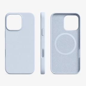 Phone Case Magnetic Silicone Wireless Charging Protective Cover