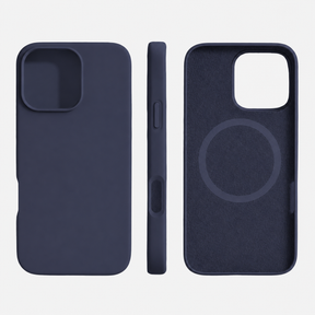 Phone Case Magnetic Silicone Wireless Charging Protective Cover