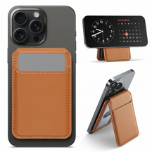 Porta-cartão Magnético com Suporte para Celular e Rastreamento Find My