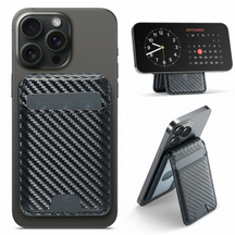 Porta-cartão Magnético com Suporte para Celular e Rastreamento Find My