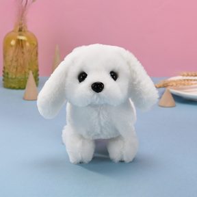 Cachorrinho Robô de Pelúcia Interativo que Anda e Late