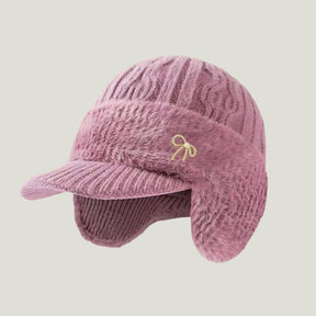 Winter Hat Trapper Ear Flap Knit Cap