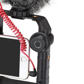 Estabilizador de Vídeo para Smartphone com Luz