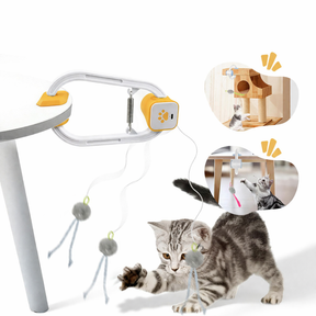 Cat Toy Interactive Electronic Teaser USB Rechargeable Mice