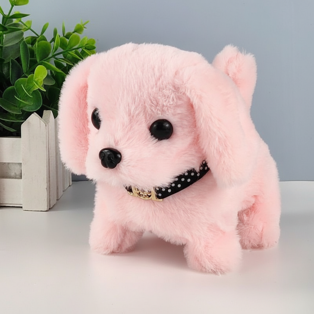 Brinquedo de Pelúcia para Cães com Som de Movimento Realista Interativo
