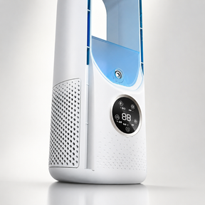 Ar-condicionado Portátil Ventilador de Resfriamento Silencioso sem Hélices