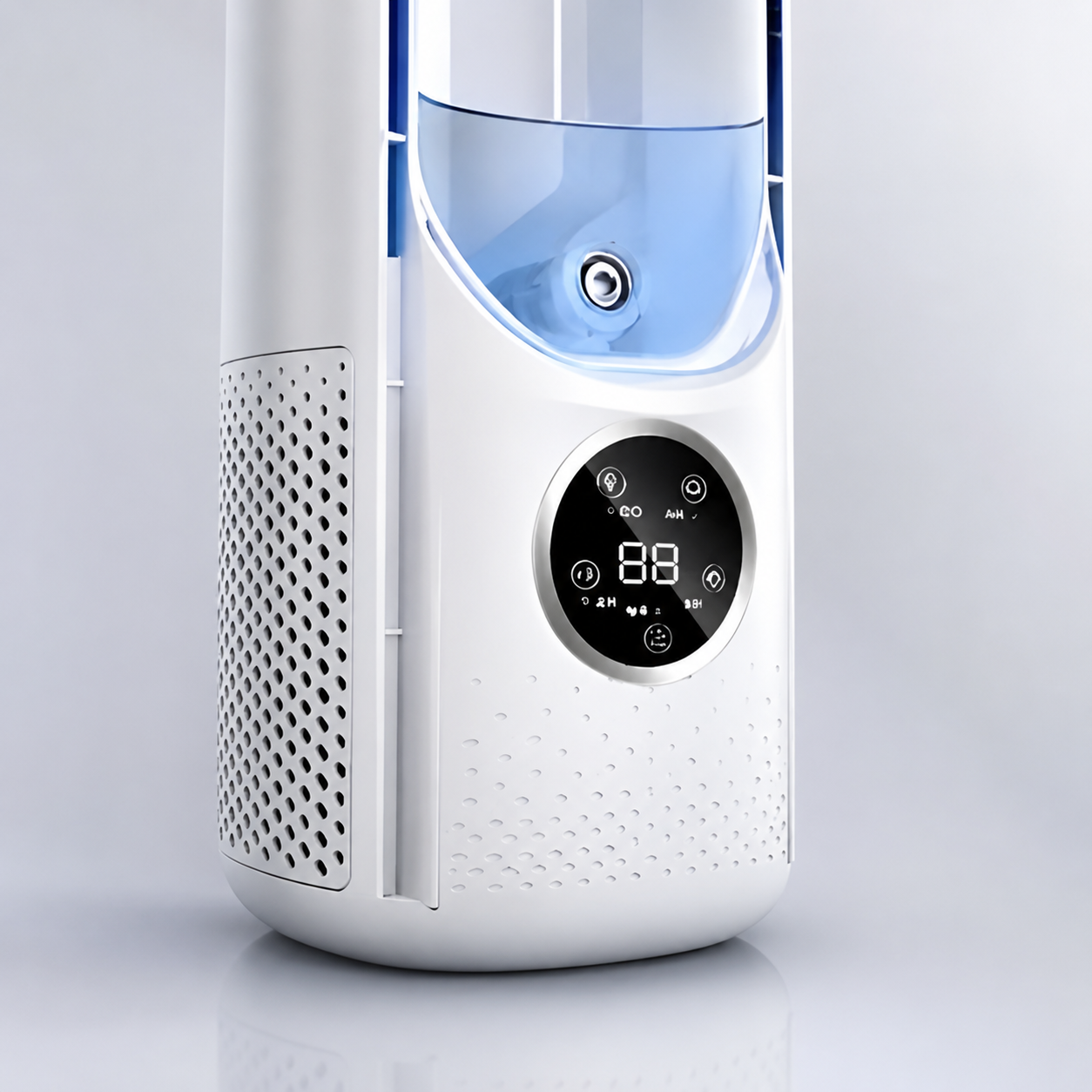 Ar-condicionado Portátil Ventilador de Resfriamento Silencioso sem Hélices