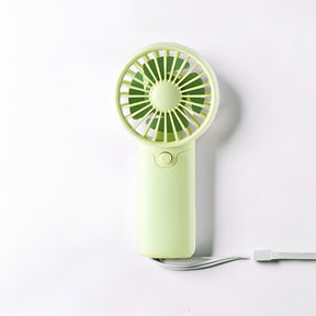 ZenWave Traveler | Miniventilador Portátil – De mão, a pilha e pronto para viagens