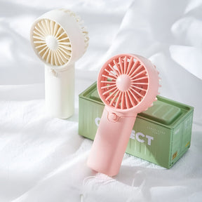 ZenWave Traveler | Miniventilador Portátil – De mão, a pilha e pronto para viagens