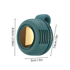 Mini Ventilador Portátil de Mão USB Recarregável de Emergência