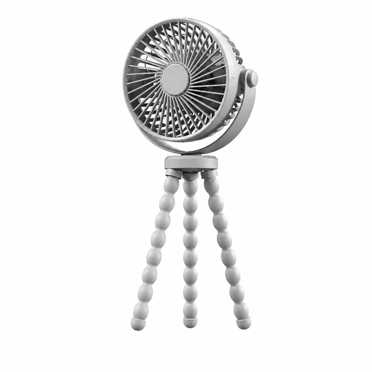 Ventilador Portátil Recarregável de Clipe USB para Mesa