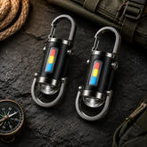 Portable Flashlight Carabiner LED Compact Design