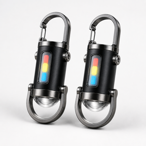 Portable Flashlight Carabiner LED Compact Design
