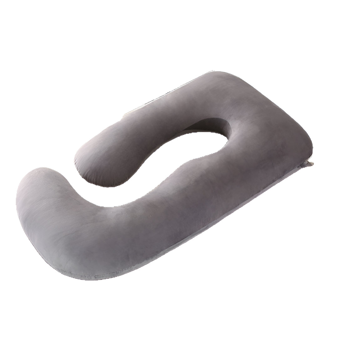 Travesseiro de Corpo para Gestantes Almofada de Dormir Formato em U
