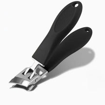 Cortador de Unhas com Protetor Antirrespingo – Cabo Largo e Corte Fácil de Unhas Grossas