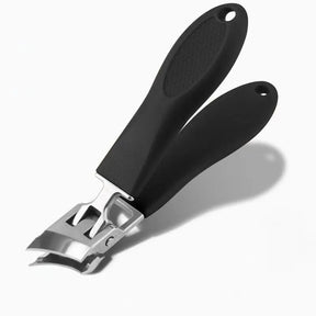 Cortador de Unhas com Protetor Antirrespingo – Cabo Largo e Corte Fácil de Unhas Grossas