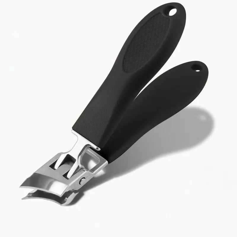 Cortador de Unhas com Protetor Antirrespingo – Cabo Largo e Corte Fácil de Unhas Grossas