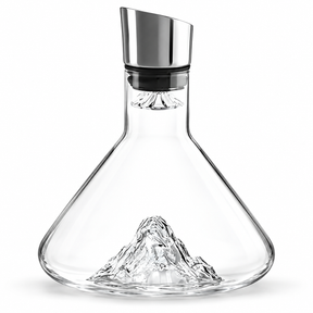 Decanter de Vinho Premium Design de Montanha Bico Dosador Elegante