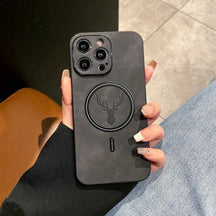 Capa para Celular MagSafe Magnética Texturizada Slim