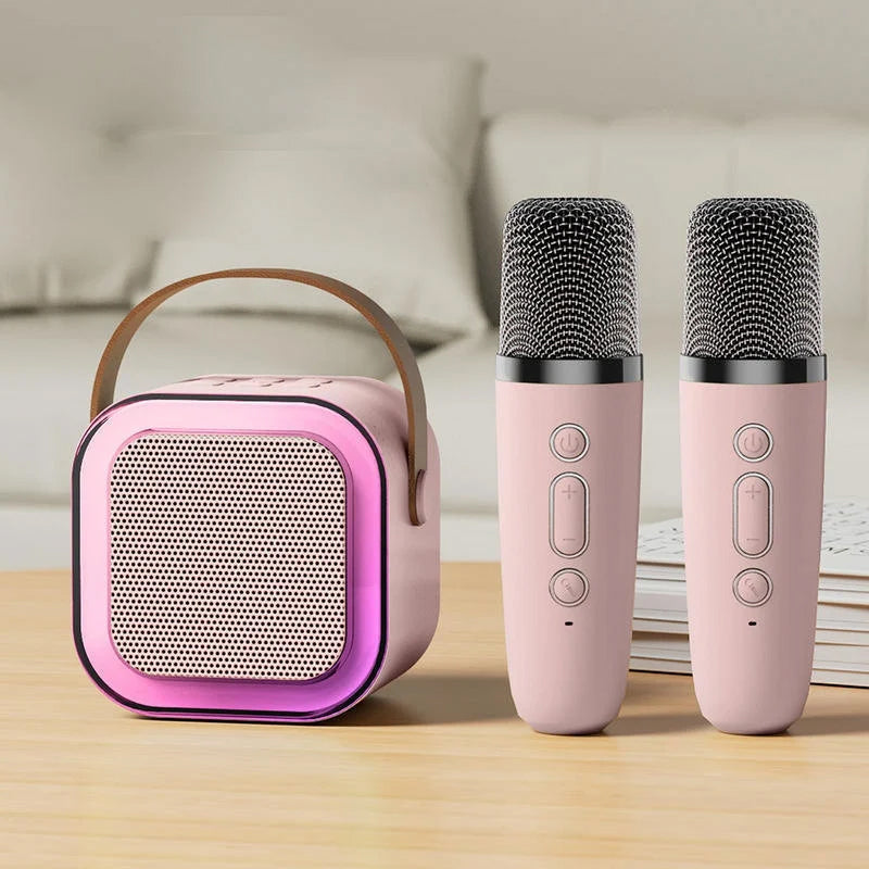 Mini Karaokê com Microfone Sem Fio