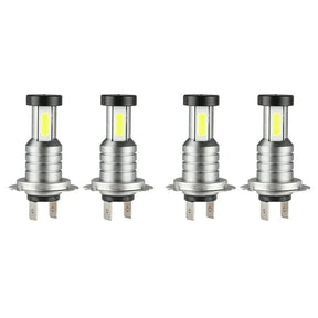 Kit com 4 Lâmpadas de Farol LED H7