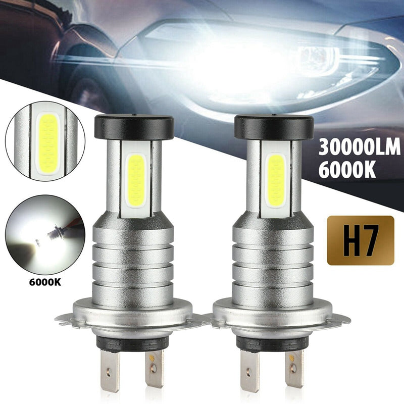 Kit com 4 Lâmpadas de Farol LED H7